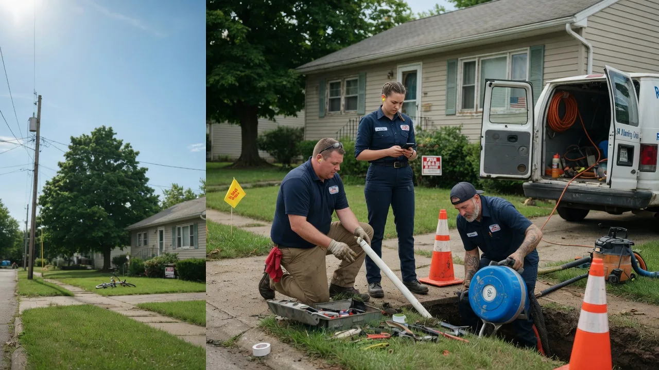 Sewer Line Repair in North Baltimore, OH near me